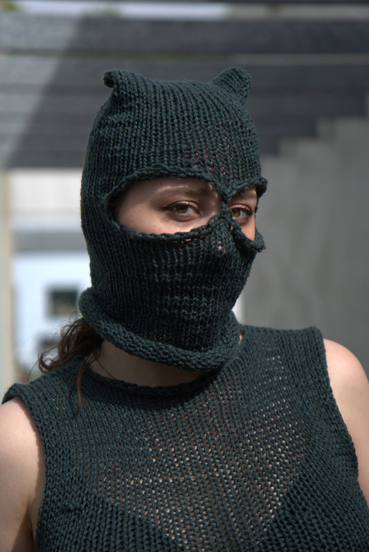 Moss Green Balaclava