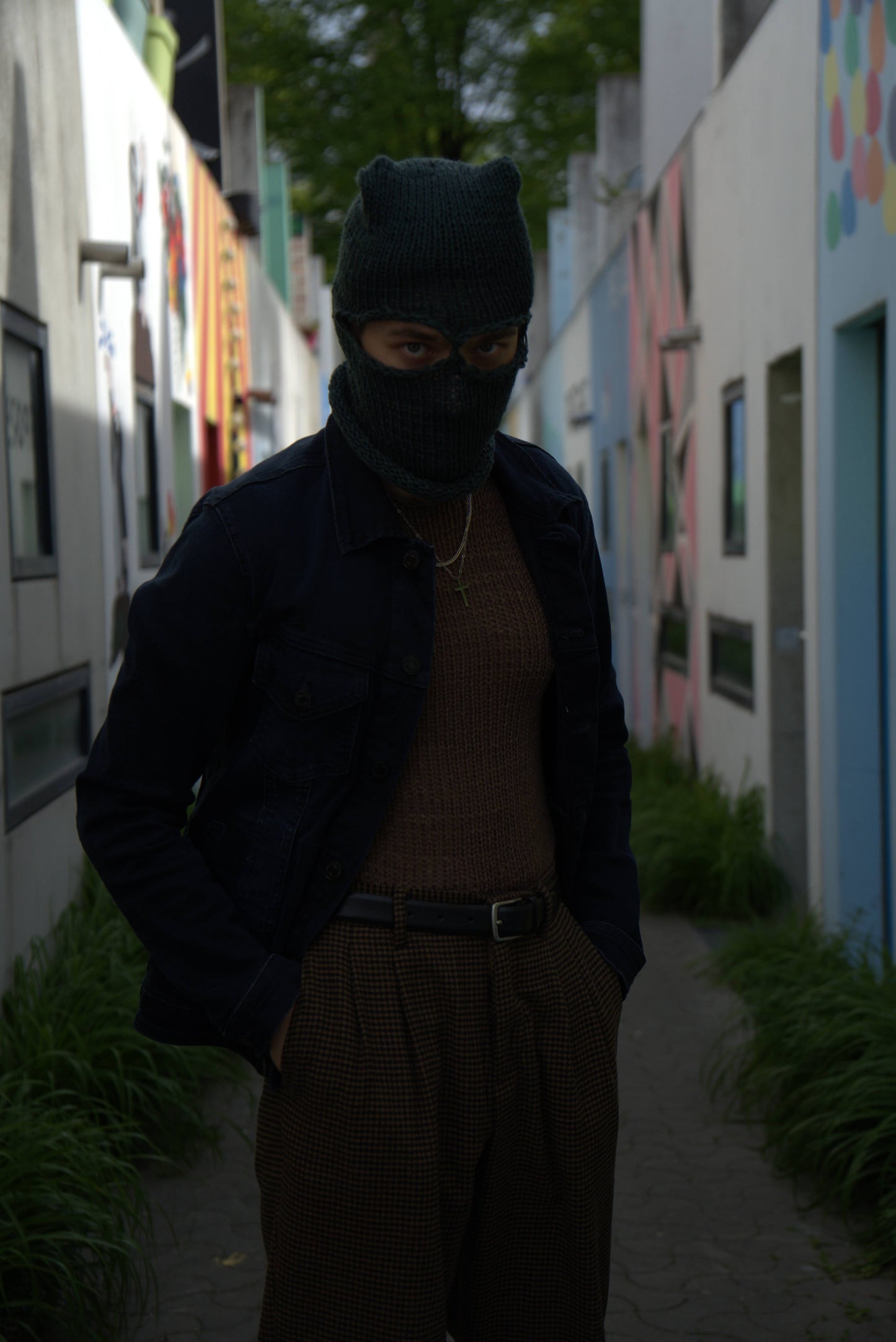 Moss Green Balaclava